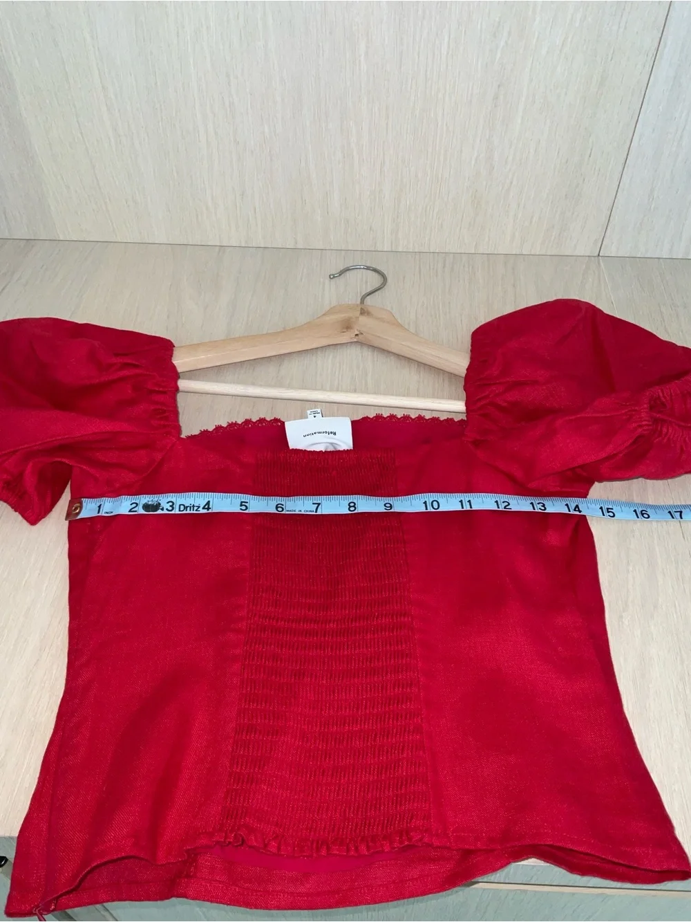 Reformation bold red